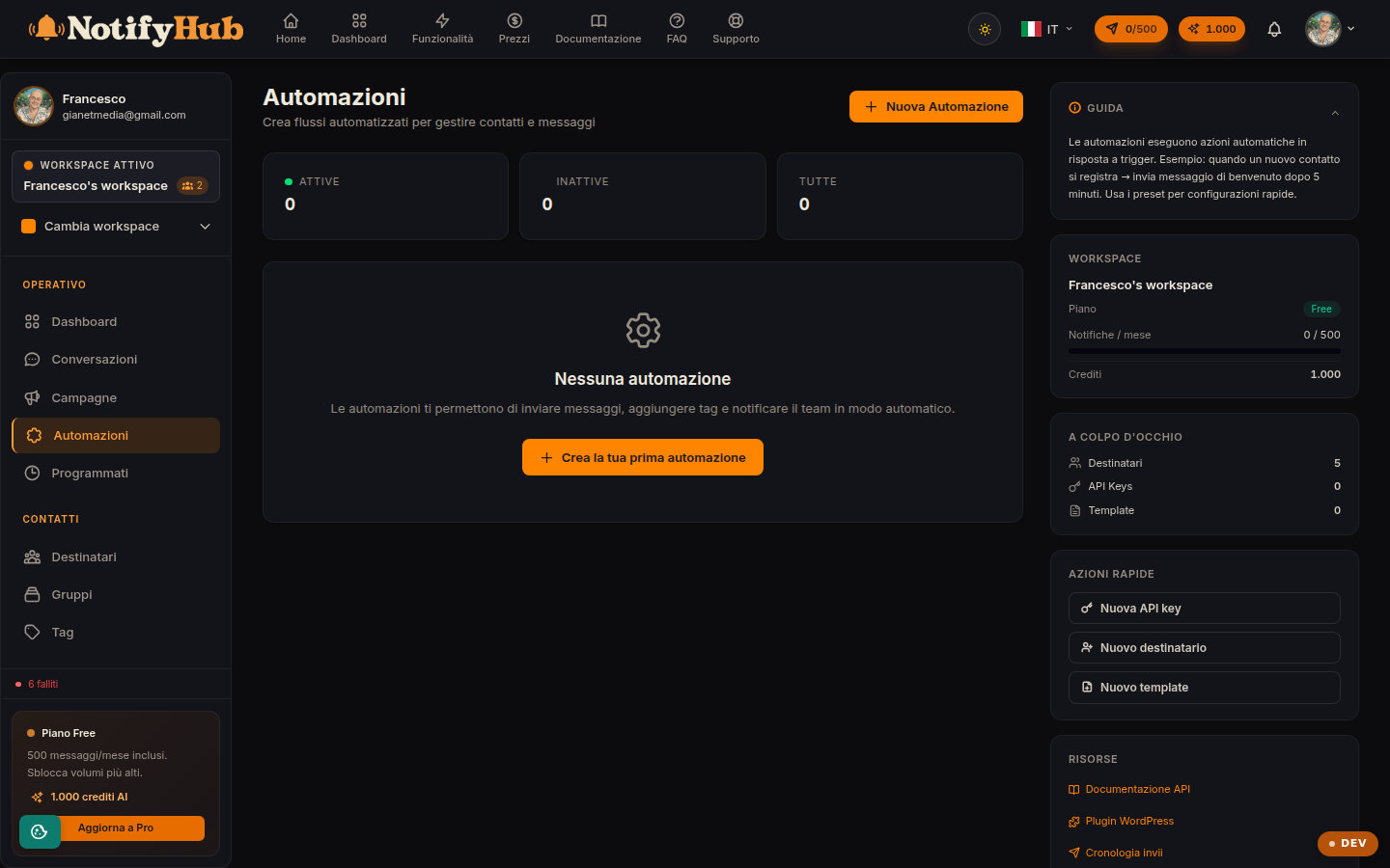 Automatizações