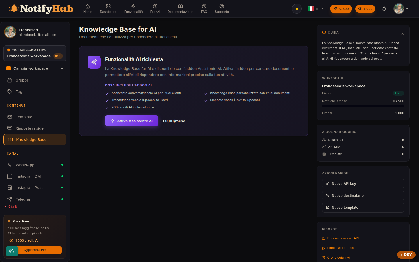 Knowledge Base IA